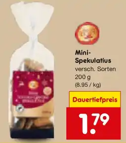 Netto Marken-Discount Mini-Spekulatius Angebot