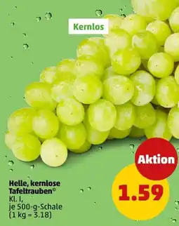 PENNY Helle, kernlose Tafeltrauben Angebot