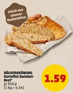 PENNY BÄCKERKRÖNUNG Kartoffel-Zwiebel-Brot Angebot