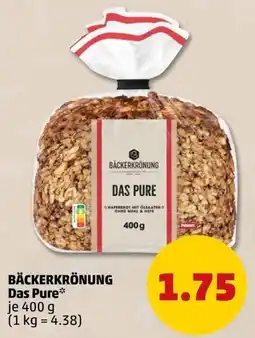 PENNY BÄCKERKRÖNUNG Das Pure* Angebot