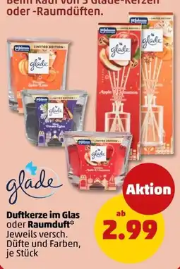 PENNY glade Duftkerze im Glas oder Raumduft Angebot