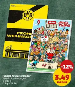 PENNY kicker Fußball-Adventskalender Angebot
