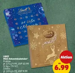 PENNY Lindt Mini-Adventskalender Praline Angebot