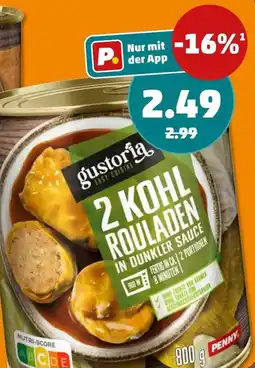 PENNY gustoria 2 KOHL ROULADEN Angebot