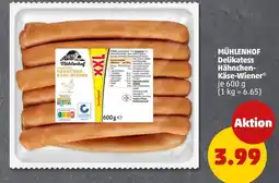 PENNY Mühlenhof Delikatess Hähnchen-Käse-Wiener Angebot