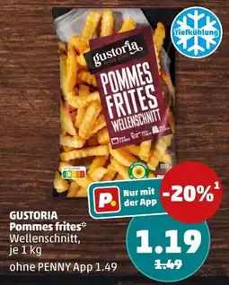 PENNY GUSTORIA Pommes frites Wellenschnitt Angebot