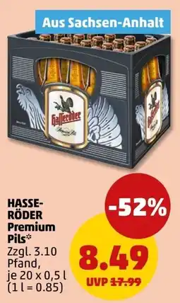 PENNY HASSE-RÖDER Premium Pils* Angebot