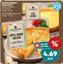 PENNY BÄCKERKRÖNUNG Backkuchen Angebot