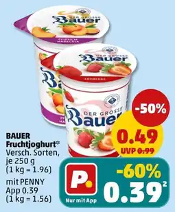 PENNY BAUER Fruchtjoghurt Angebot