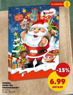 PENNY FERRERO Kinder-Mix Adventskalender Angebot