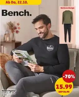 PENNY Herren-Pyjama Bench Angebot