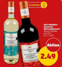 PENNY Best Moments Deutscher Winzer-Glühwein Angebot