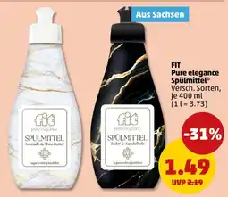 PENNY FIT Pure elegance Spülmittel Angebot