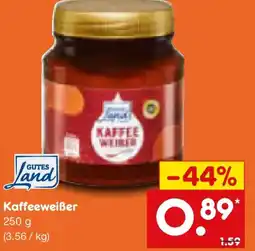 Netto Marken-Discount Gutes Land Kaffeeweißer Angebot