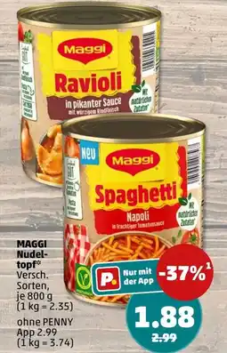 PENNY Maggi Spaghetti Napoli Angebot