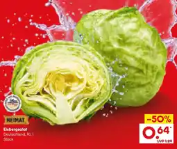 Netto Marken-Discount HEIMAT Eisbergsalat Angebot