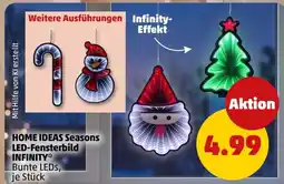 PENNY HOME IDEAS Seasons LED-Fensterbild INFINITY* Angebot