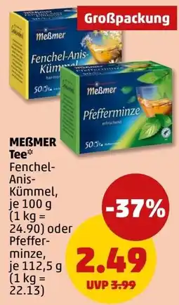 PENNY Meßmer Tee* Fenchel-Anis-Kümmel oder Pfefferminze Angebot