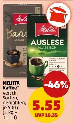 PENNY Melitta Kaffee Angebot
