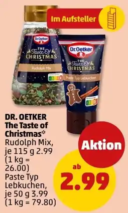 PENNY DR. OETKER The Taste of Christmas* Rudolph Mix Angebot