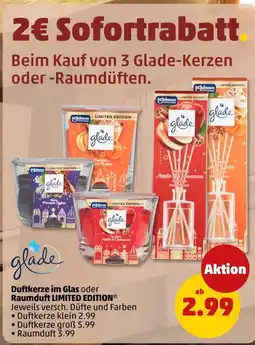 PENNY Glade Duftkerze im Glas oder Raumduft LIMITED EDITION Angebot