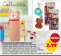 PENNY Collectino Schreibwaren im weihnachtlichem Look Angebot