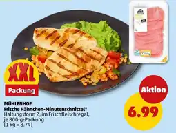 PENNY MÜHLENHOF Frische Hähnchen-Minutenschnitzel* Angebot