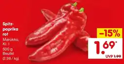 Netto Marken-Discount Spitz-paprika rot Angebot