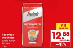 Netto Marken-Discount Segafredo Intermezzo ganze Kaffee-bohnen Angebot