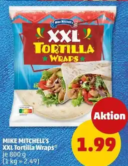 PENNY MIKE MITCHELL'S XXL Tortilla Wraps Angebot