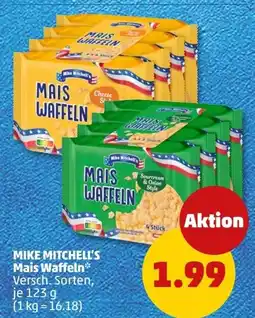 PENNY MIKE MITCHELL'S Mais Waffeln Angebot