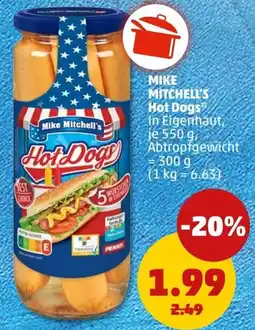 PENNY Mike Mitchell's Hot Dogs Angebot