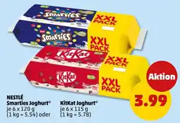 PENNY Nestlé Smarties Joghurt Angebot
