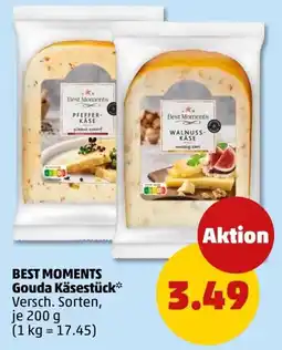 PENNY BEST MOMENTS Gouda Käsestück* Angebot