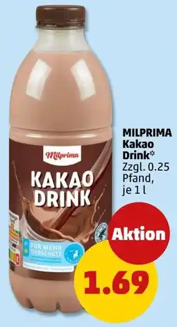 PENNY Milprima Kakao Drink Angebot