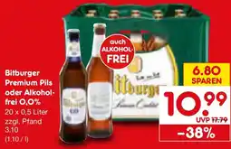 Netto Marken-Discount Bitburger Premium Pils Angebot
