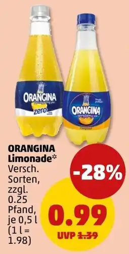 PENNY ORANGINA Limonade Angebot