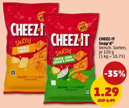 PENNY CHEEZ-IT Snap'd Angebot