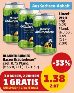 PENNY Harzer Kräuterhexe Angebot