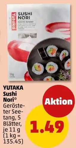 PENNY YUTAKA Sushi Nori* Angebot