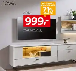 XXXLutz Novel wohnwand Angebot