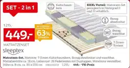 XXXLutz Matratzenset sleeptex Angebot