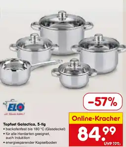 Netto Marken-Discount Topfset Galactica, 5-tlg Angebot