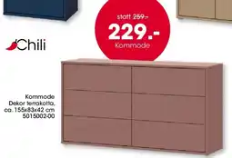Möbel Martin Chili Kommode Angebot