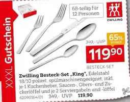 XXXLutz Zwilling Besteck-Set „King“ Angebot