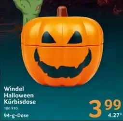 Selgros Windel Halloween Kürbisdose Angebot
