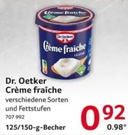 Selgros Dr. Oetker Crème fraîche Classic Angebot