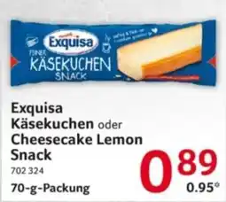 Selgros Exquisa Käsekuchen Snack Angebot
