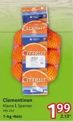Selgros Clementinen CITFRUT Angebot
