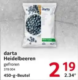 Selgros darta Heidelbeeren Angebot